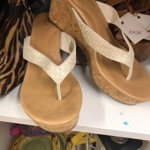 UGG Cork Heeled Sander